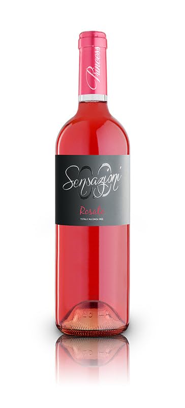 Sensazioni 0.0 Rosato Dry Taste - Analcolico da vino dealcolato (Bottiglia singola)
